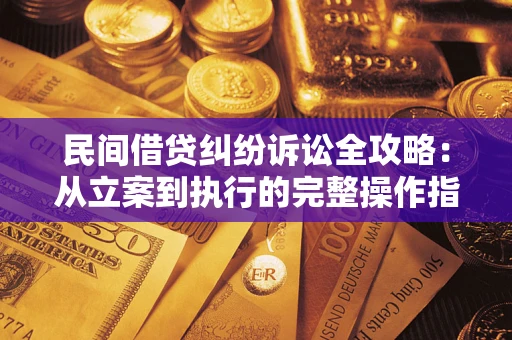 济南民间借贷纠纷诉讼全攻略：从立案到执行的完整操作指南