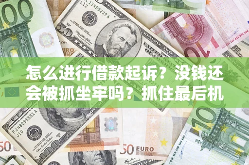 济南怎么进行借款起诉？没钱还会被抓坐牢吗？抓住最后机会！