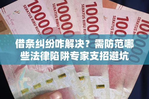 济南借条纠纷咋解决？需防范哪些法律陷阱专家支招避坑