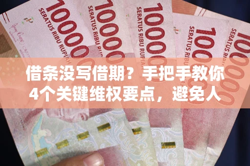 济南借条没写借期？手把手教你4个关键维权要点，避免人财两空